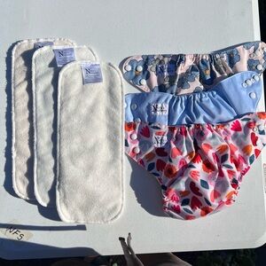 Cloth diapers Nora’s nursery